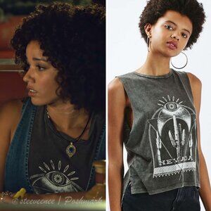 Topshop Petite Nevada Tank ASO Maia Roberts Shadowhunters